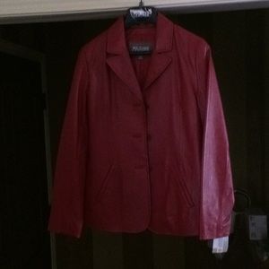 Wilson’s leather medium lamb jacket